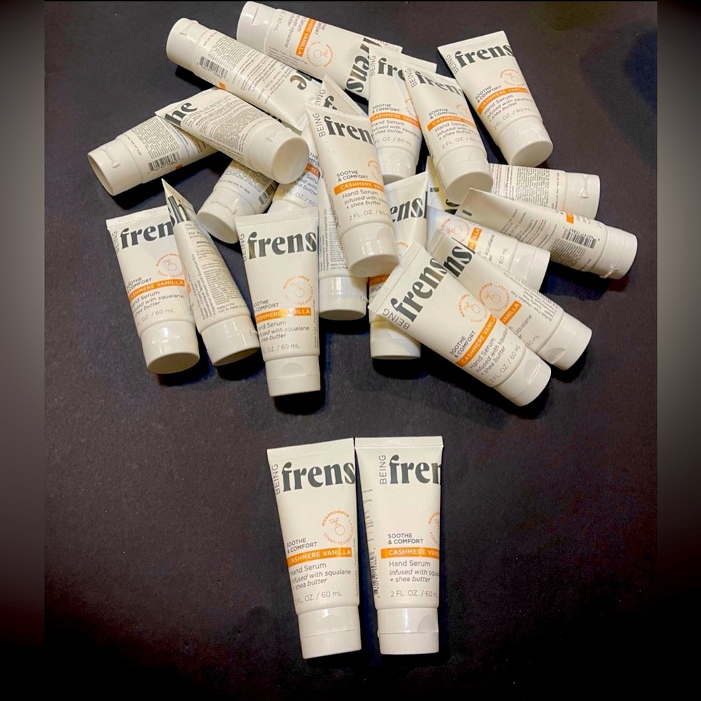 Being frenshe cashmere vanilla hand serum 2oz travel size